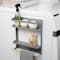 Household Essentials Metal Magnetic Organizer with Towel Rack